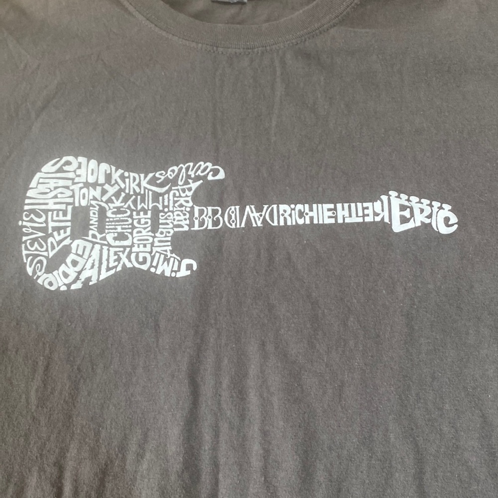 The Guitar Greats T shirt